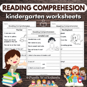 Reading Comprehension Worksheets for First Grade