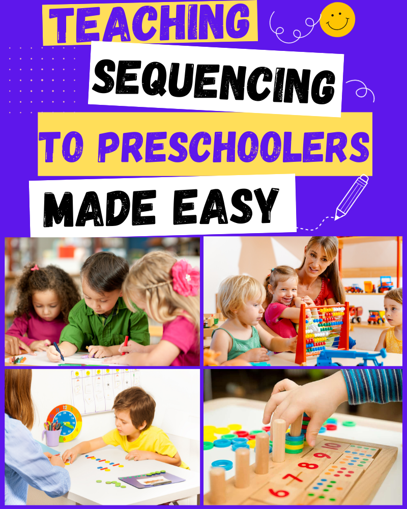 TEACHING Sequencing to Preschoolers