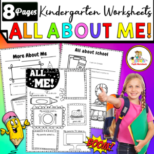 All About Me Worksheet.